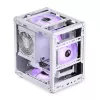 PC korpusas Jonsbo C6 Mini Tower baltas