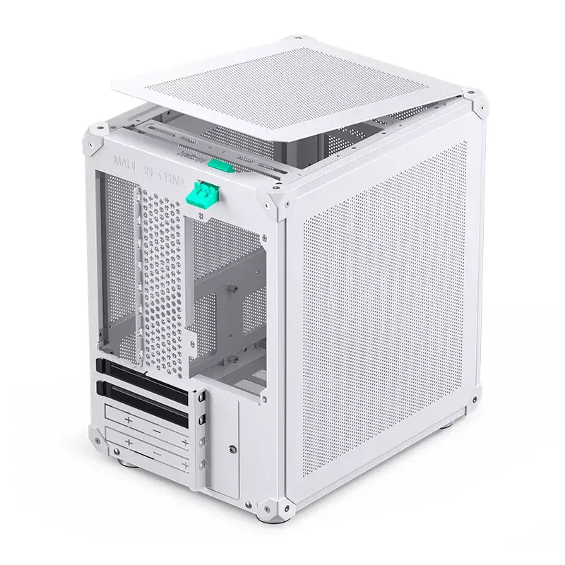PC korpusas Jonsbo C6 Mini Tower baltas
