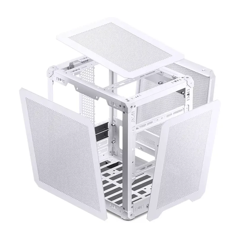 PC korpusas Jonsbo C6 Mini Tower baltas