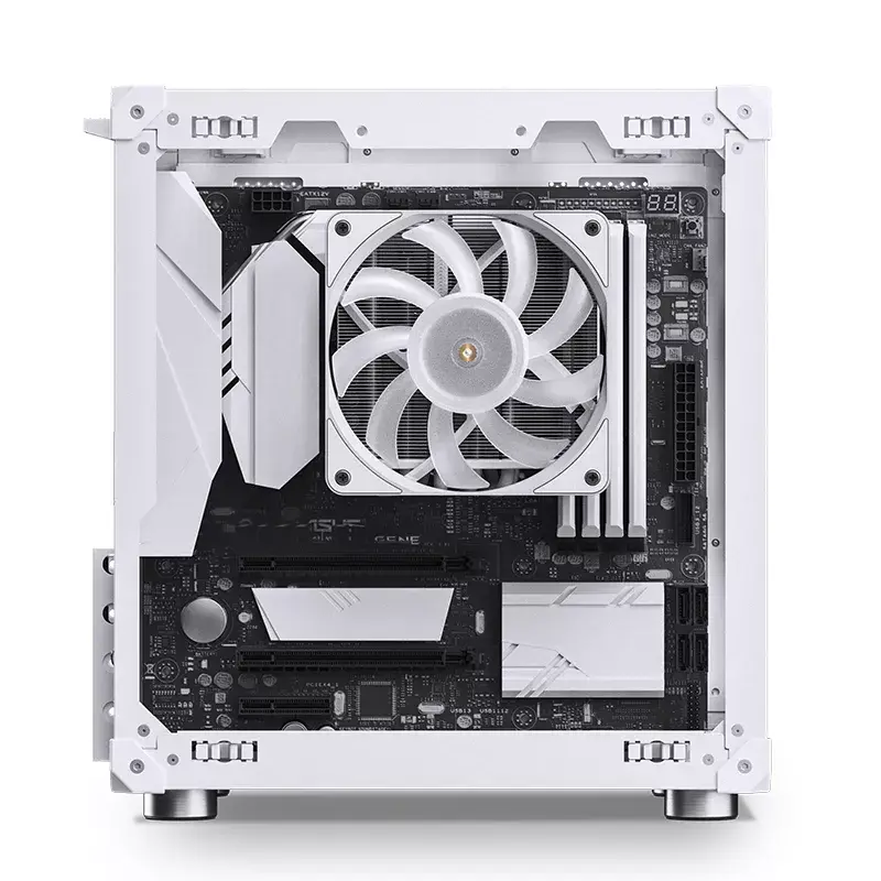 PC korpusas Jonsbo C6 Mini Tower baltas
