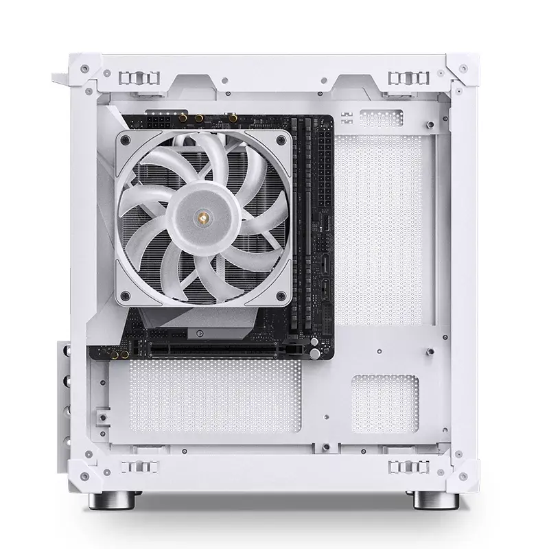 PC korpusas Jonsbo C6 Mini Tower baltas