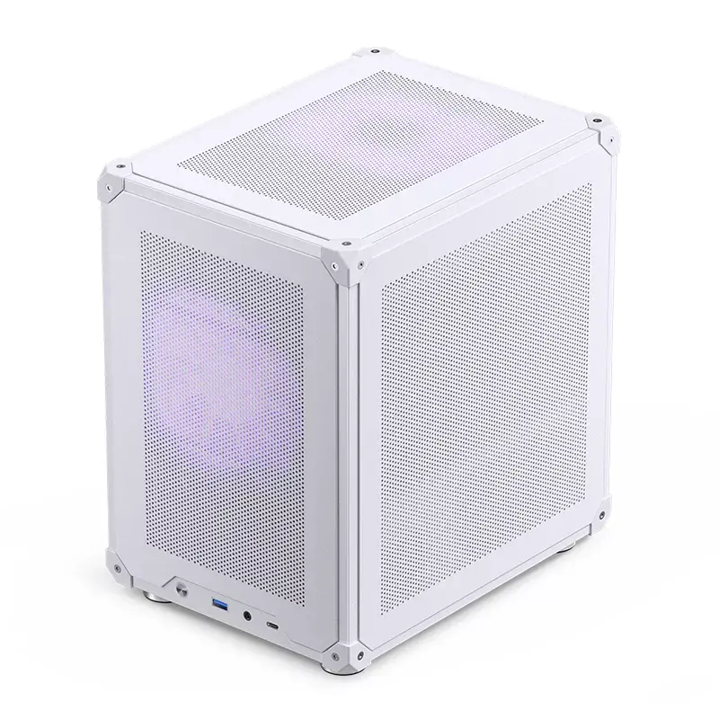 PC korpusas Jonsbo C6 Mini Tower baltas