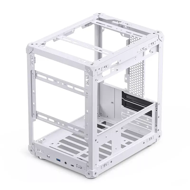 PC korpusas Jonsbo C6 Mini Tower baltas