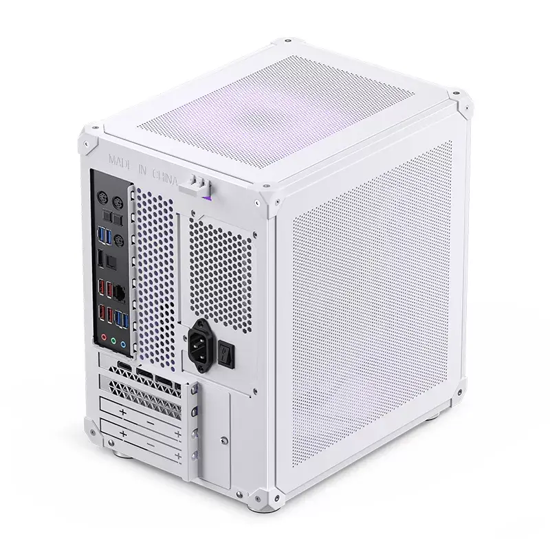 PC korpusas Jonsbo C6 Mini Tower baltas