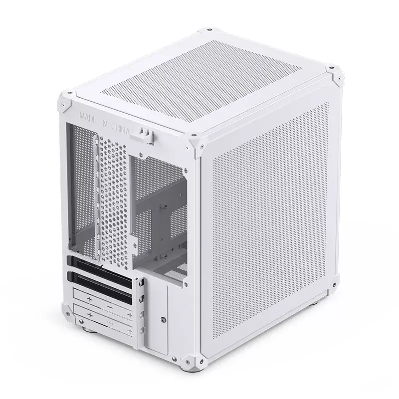 PC korpusas Jonsbo C6 Mini Tower baltas