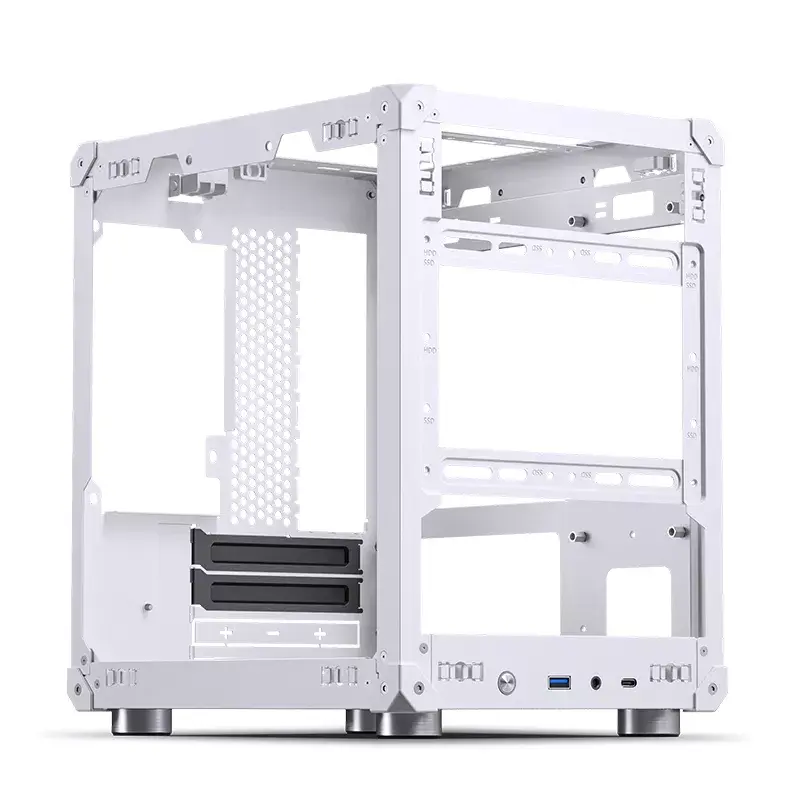 PC korpusas Jonsbo C6 Mini Tower baltas