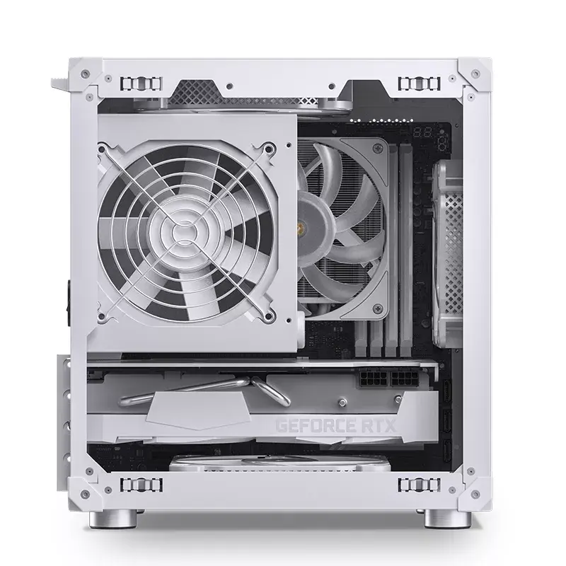 PC korpusas Jonsbo C6 Mini Tower baltas