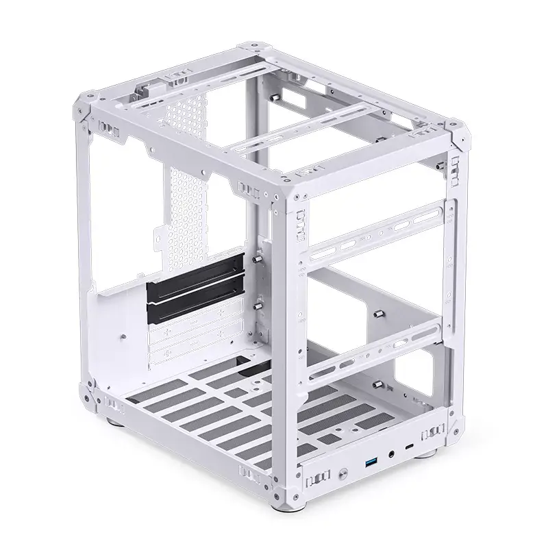 PC korpusas Jonsbo C6 Mini Tower baltas
