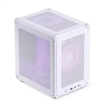 PC korpusas Jonsbo C6 Mini Tower baltas