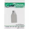 InLine USB adapteris USB A lizdas / PS/2 kištukas, PS/2 kištukas, USB A, smėlio spalvos