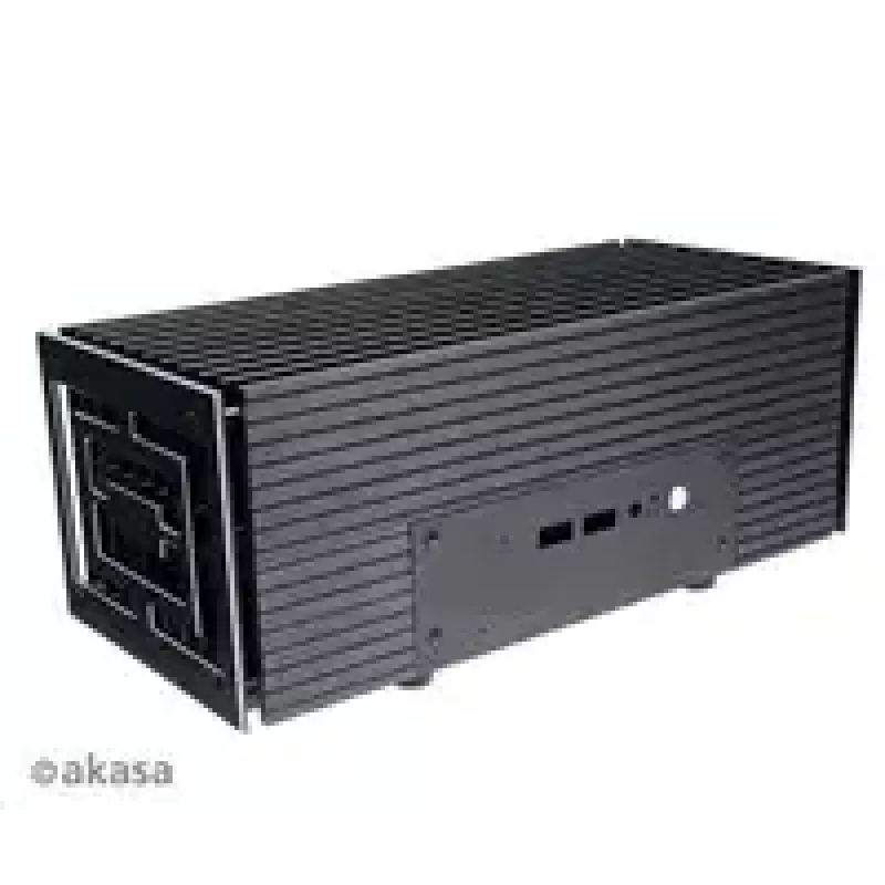Kompiuterio korpusas Akasa A-NUC45-M1B Mini-ITX juodas