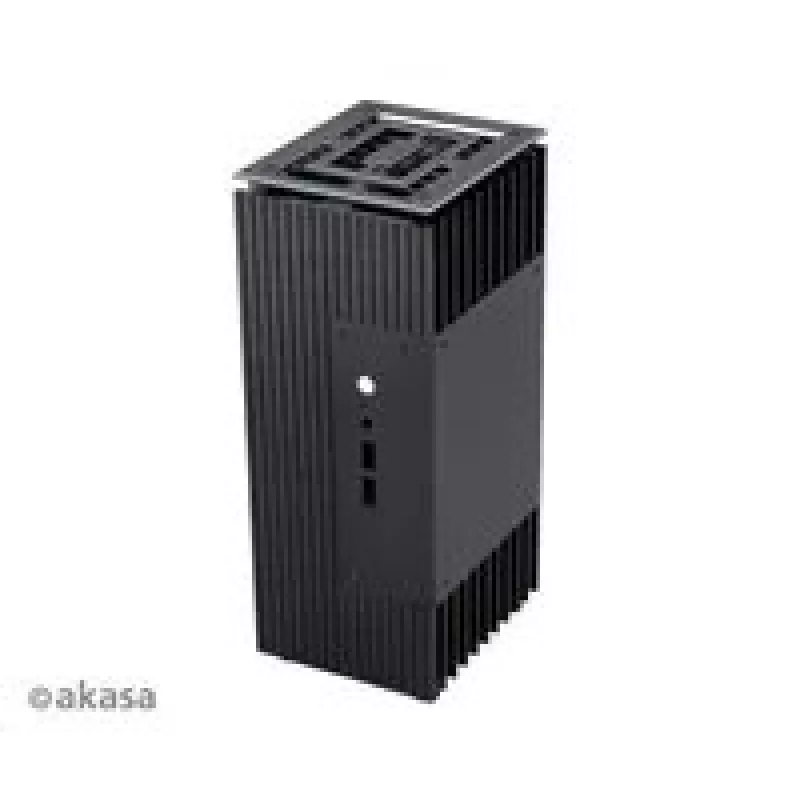 Kompiuterio korpusas Akasa A-NUC45-M1B Mini-ITX juodas