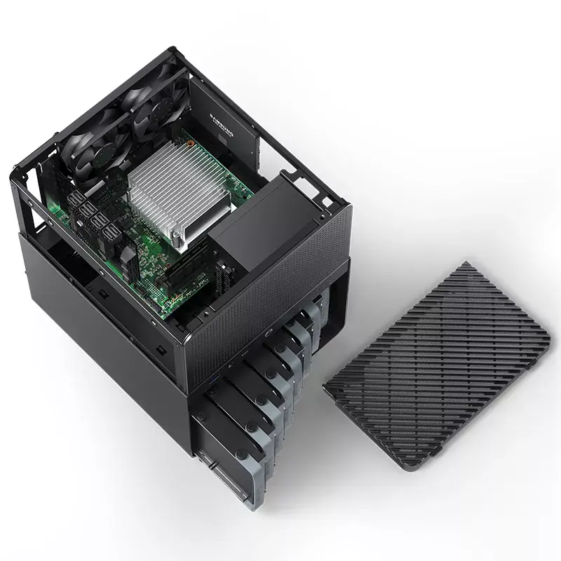 PC korpusas Jonsbo N3 Mini Tower Juoda