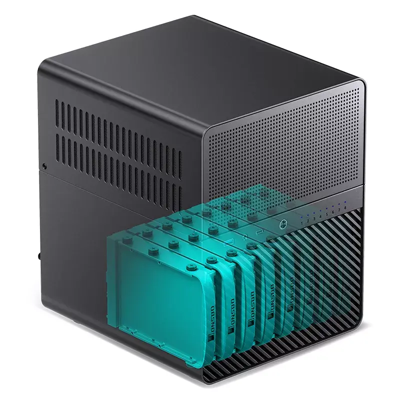 PC korpusas Jonsbo N3 Mini Tower Juoda