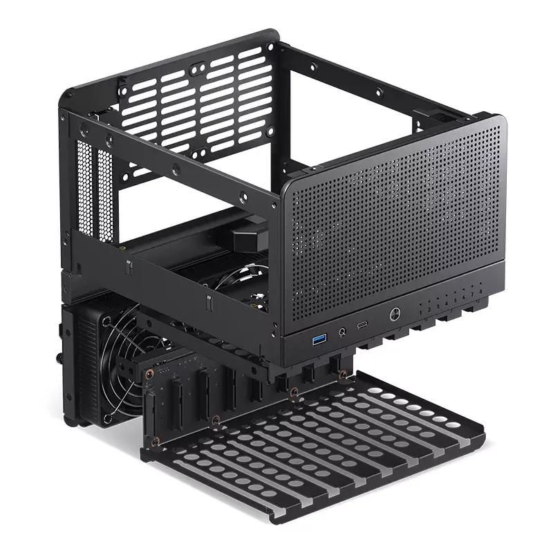 PC korpusas Jonsbo N3 Mini Tower Juoda