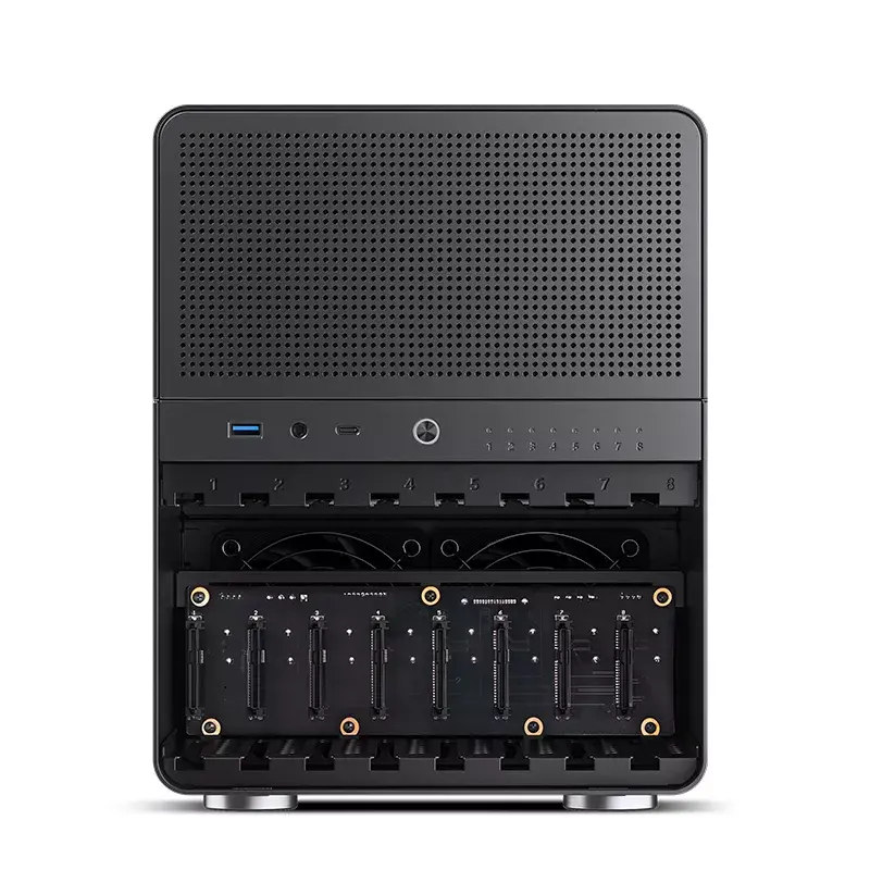 PC korpusas Jonsbo N3 Mini Tower Juoda