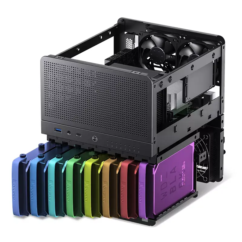 PC korpusas Jonsbo N3 Mini Tower Juoda