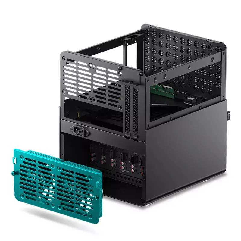PC korpusas Jonsbo N3 Mini Tower Juoda