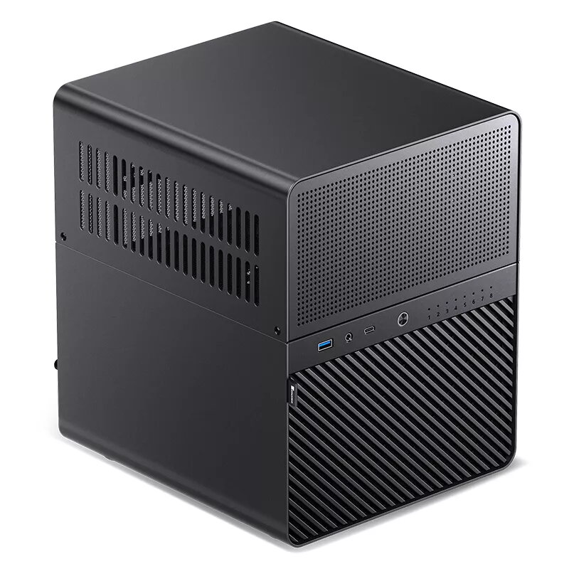 PC korpusas Jonsbo N3 Mini Tower Juoda