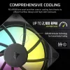CORSAIR ArGB ventiliatorius - Rs ArGB serija 120 120 mm triguba pakuotė