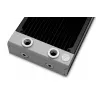 Radiatorius EK Water Blocks žalvaris varis nerūdijantis plienas juodas 130 mm 285 mm 48 mm