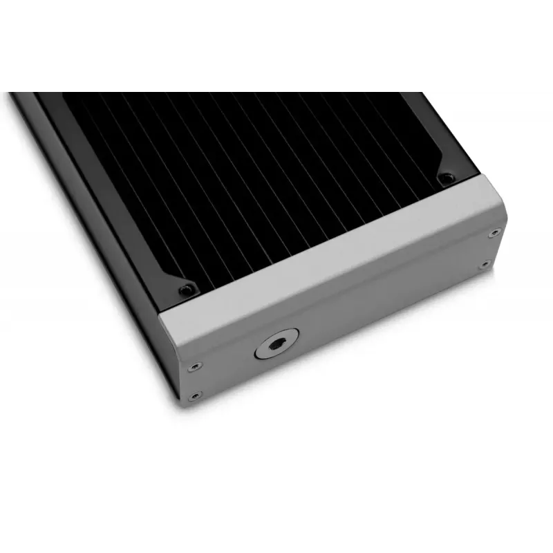 Radiatorius EK Water Blocks žalvaris varis nerūdijantis plienas juodas 130 mm 285 mm 48 mm