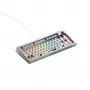 Glorious Gaming GMMK 3 PRO 75% Barebones Wired Sidabrinė - US, 75%, Wired, USB, RGB LED, Sidabrinė