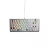 Glorious Gaming GMMK 3 PRO 75% Barebones Wired Sidabrinė - US, 75%, Wired, USB, RGB LED, Sidabrinė