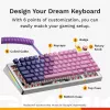 Glorious Gaming GMMK 3 PRO 75% Barebones Wired Sidabrinė - US, 75%, Wired, USB, RGB LED, Sidabrinė