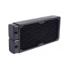 Radiatorius Alphacool 14439 žalvaris varis plienas juodas 124 mm plotis