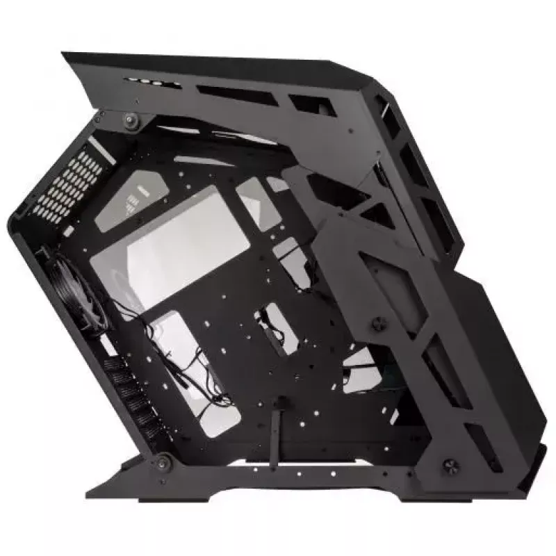 PC korpusas Kolink Big Chungus Shredded Midi Tower juodas