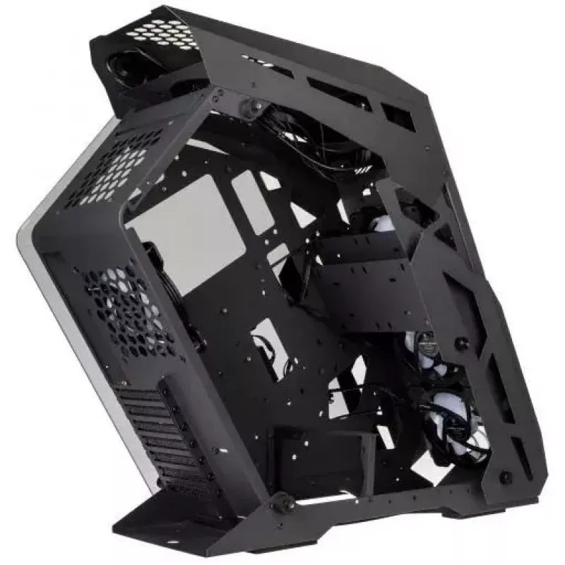 PC korpusas Kolink Big Chungus Shredded Midi Tower juodas