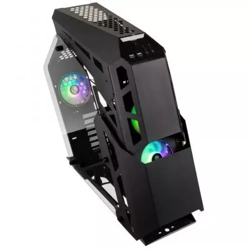 PC korpusas Kolink Big Chungus Shredded Midi Tower juodas