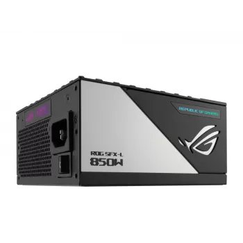 ASUS ROG Loki SFX-L 850W Platinum maitinimo blokas 24-pin ATX juoda, sidabrinė