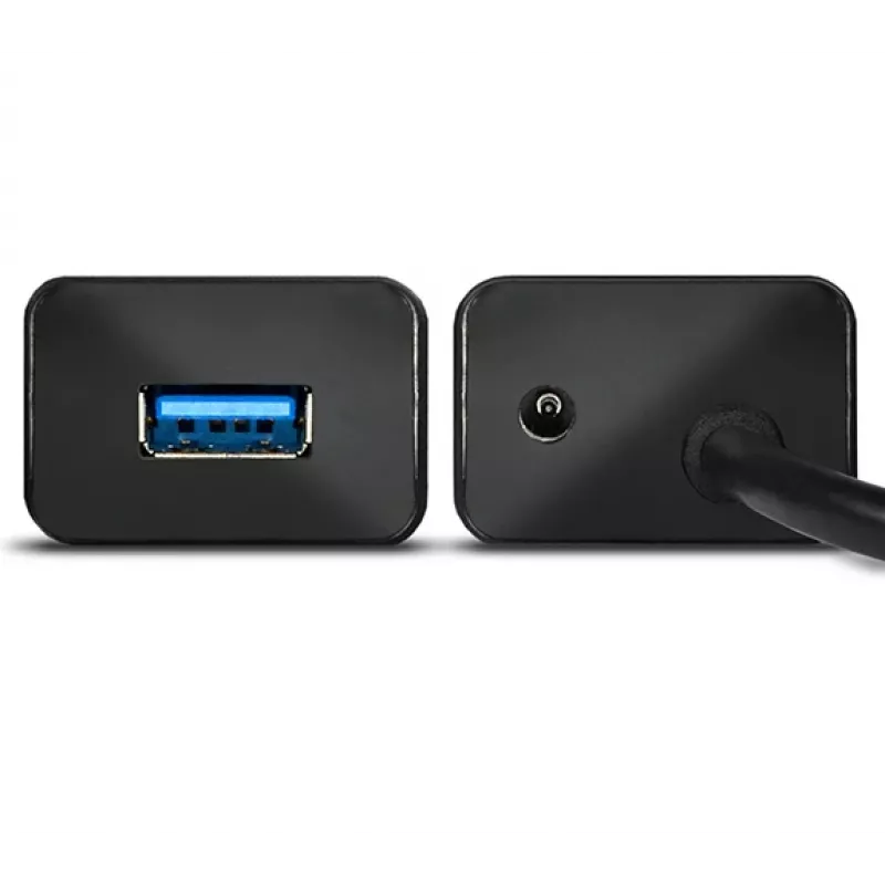 Axagon HUE-SA7BP 7x USB 3.0 ALU ĮKROVIMO šakotuvas JUODAS su kintamosios srovės adapteriu