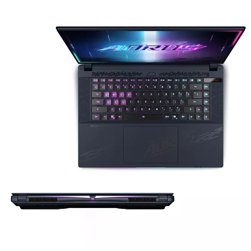 Nešiojamas kompiuteris GIGABYTE AORUS MASTER 16 BZHC6DEE65SP, Intel Core Ultra 9 275HX, 40,6 cm (16 colių) WQXGA, 32 GB DDR5-SDRAM, 2 TB SSD, NVIDIA GeForce RTX 5090, Wi-Fi 7 (802.11be), Windows 11 Pro, juodos spalvos
