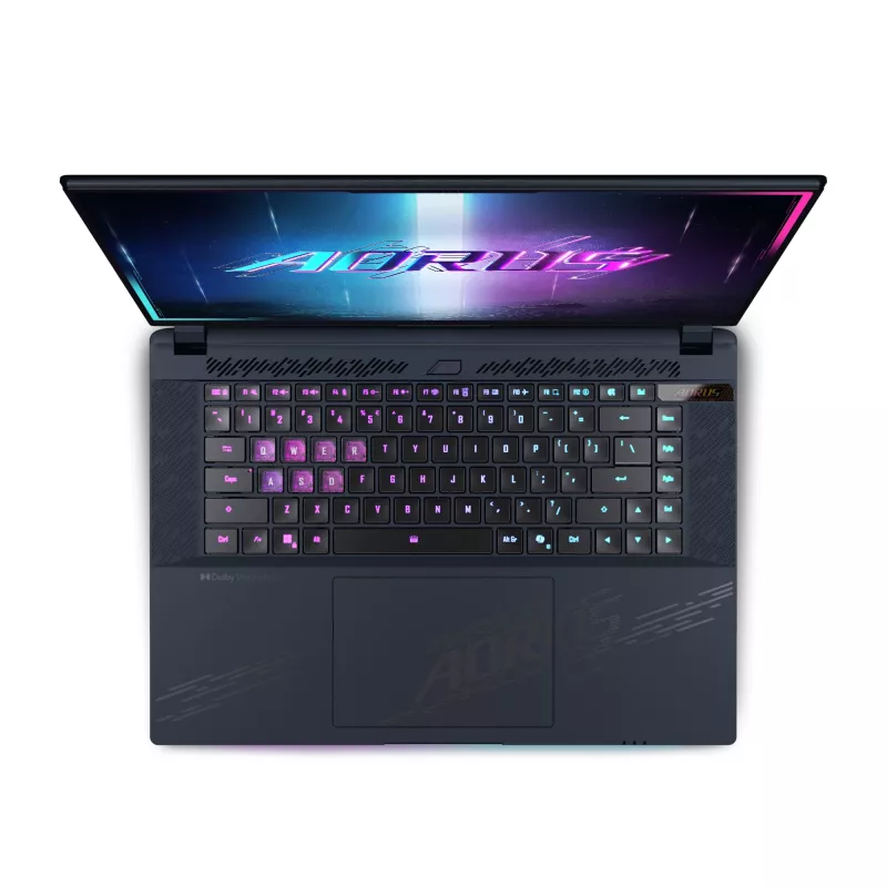 Nešiojamas kompiuteris GIGABYTE AORUS MASTER 16 BZHC6DEE65SP, Intel Core Ultra 9 275HX, 40,6 cm (16 colių) WQXGA, 32 GB DDR5-SDRAM, 2 TB SSD, NVIDIA GeForce RTX 5090, Wi-Fi 7 (802.11be), Windows 11 Pro, juodos spalvos