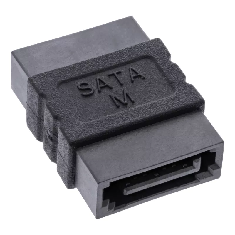 SATA kabelio ilgintuvo adapteris (moteriška / moteriška) InLine 27700A