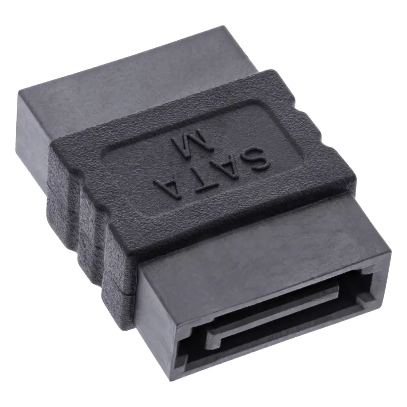SATA kabelio ilgintuvo adapteris (moteriška / moteriška) InLine 27700A