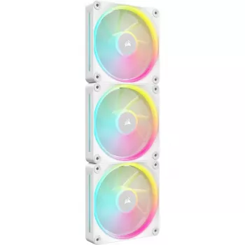 CORSAIR Icue Link Lx120 RGB 120mm Pwm Ventiliatorių Pradinis Rinkinys – Baltas