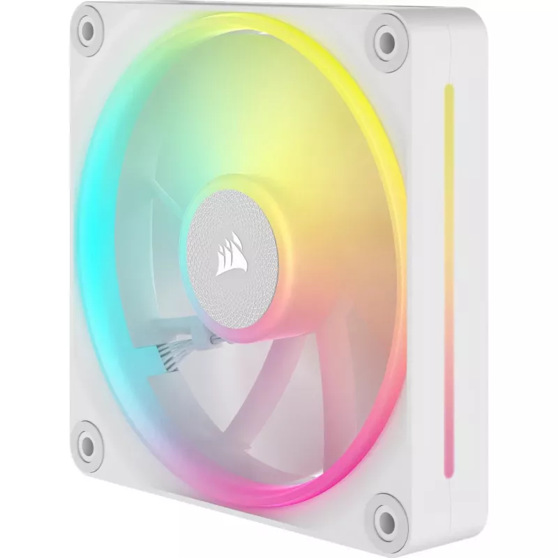 CORSAIR Icue Link Lx120 RGB 120mm Pwm Ventiliatorių Pradinis Rinkinys – Baltas
