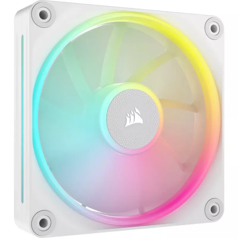 CORSAIR Icue Link Lx120 RGB 120mm Pwm Ventiliatorių Pradinis Rinkinys – Baltas