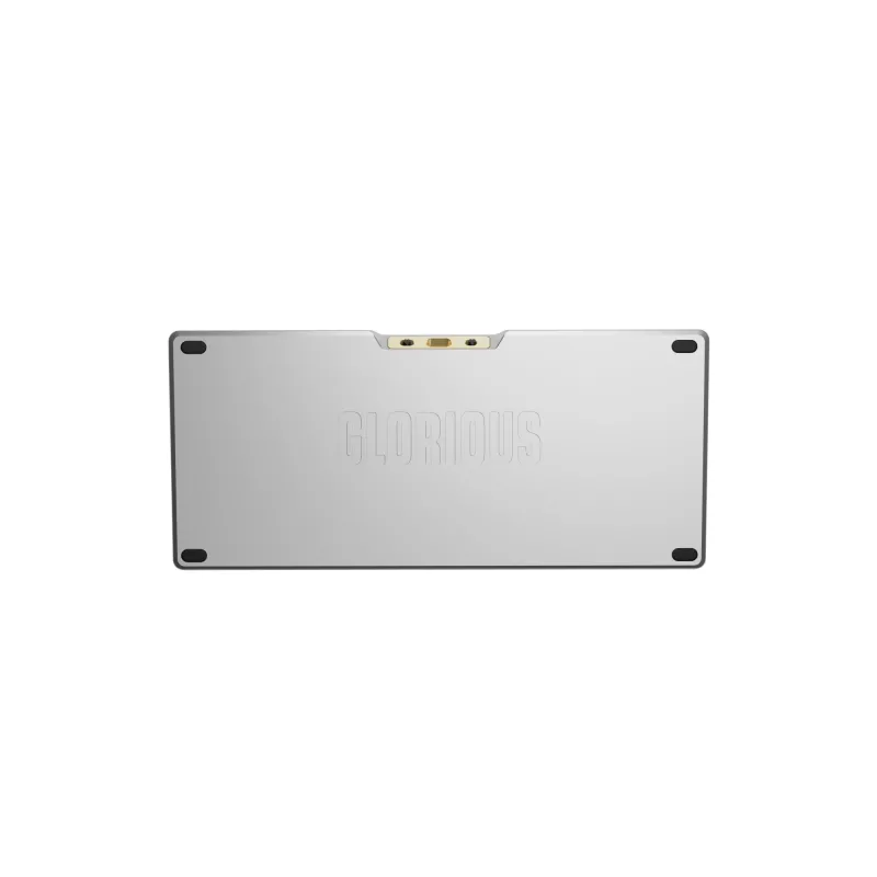 Glorious Gaming GMMK 3 PRO HE 75% Prebuilt Wireless Sidabrinė - US
