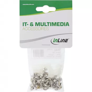 InLine IT / PC daugiafunkcis varžtų rinkinys su tarpikliais 48 vnt., metalas, plastikas