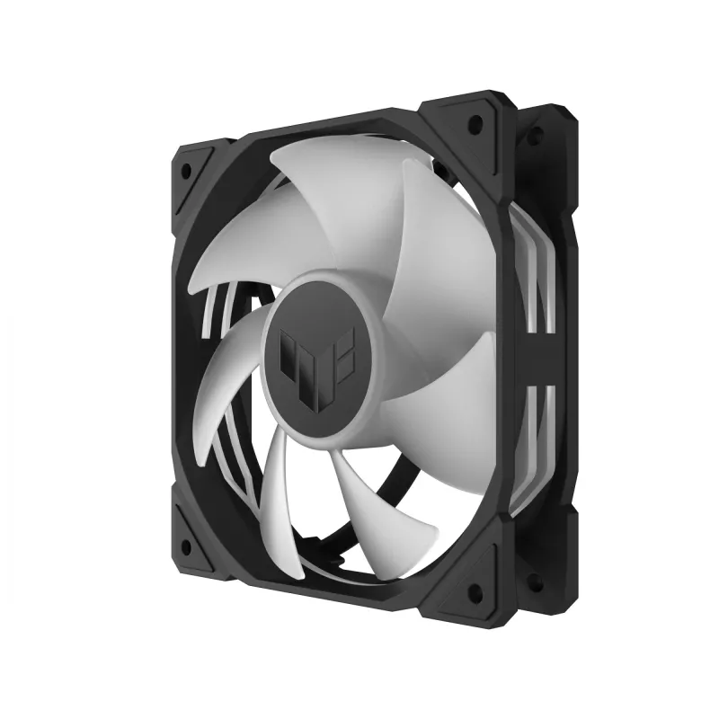 ASUS TUF Gaming TR120 ARGB ventiliatorius - vienos pakuotės kompiuterio korpuso 12 cm juodas