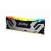 Kingston Technology FURY 48GB 8400MT/s DDR5 CL40 CUDIMM (2 modulių rinkinys) Renegade RGB Sidabrinė XMP