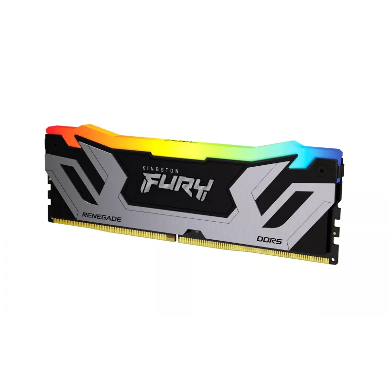 Kingston Technology FURY 48GB 8400MT/s DDR5 CL40 CUDIMM (2 modulių rinkinys) Renegade RGB Sidabrinė XMP