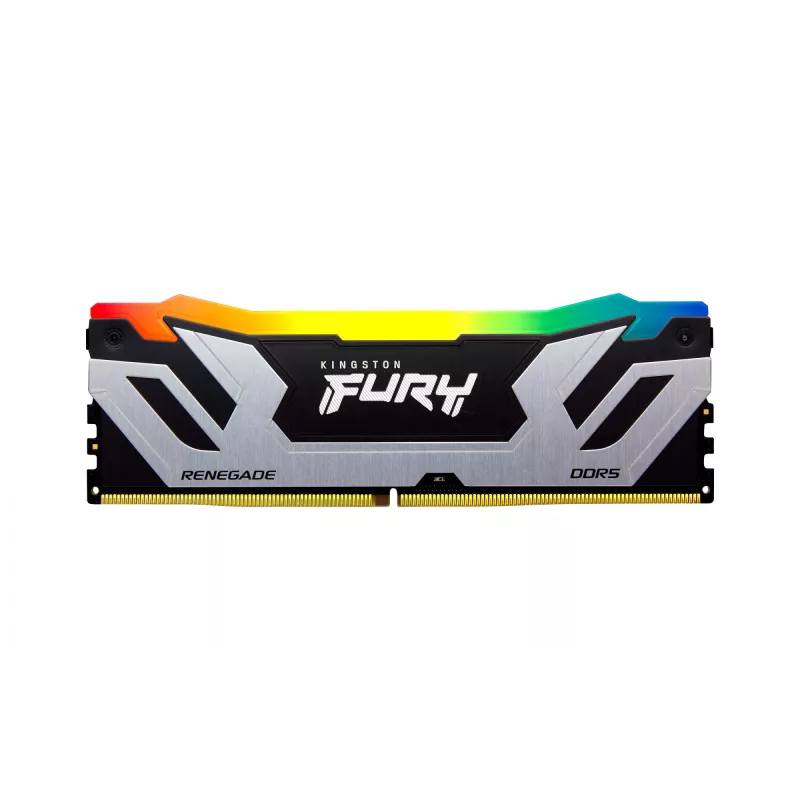 Kingston Technology FURY 48GB 8400MT/s DDR5 CL40 CUDIMM (2 modulių rinkinys) Renegade RGB Sidabrinė XMP