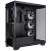 PC korpusas Kolink Unity Peak ARGB Midi Tower juodas