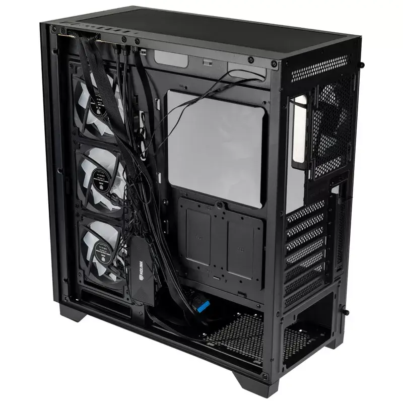 PC korpusas Kolink Unity Peak ARGB Midi Tower juodas